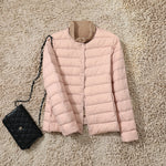 Women's Lightweight Short Inner-wear Round-neck Thermal Jacket - EX-STOCK Canada