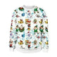 Ugly Christmas Sweater For gift Santa Deer Elf Funny Pullover - EX-STOCK CANADA
