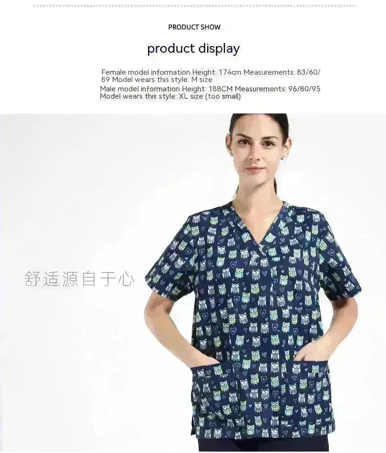Surgical Gown Disposable Protective Pet Hospital Clothing Nurse Uniform Polyester Cotton EX-STOCK