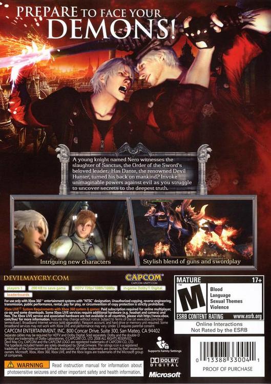 Devil May Cry 4 [Platinum Hits] 