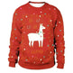 Christmas Element Men's And Women's Round Neck Sweater - EX-STOCK CANADA