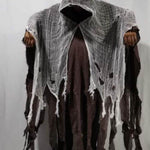 Halloween Cloak Cos Zombie Clothing Skull Cloak Props EX-STOCK