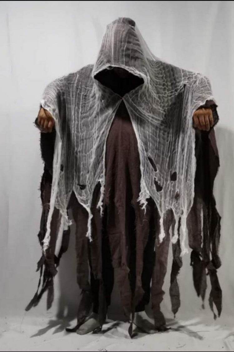 Halloween Cloak Cos Zombie Clothing Skull Cloak Props EX-STOCK