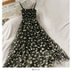 Women Dresses Summer V Neck Floral Print Boho Beach vacation Mini Dress - EX-STOCK CANADA