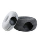 Four Seasons Available Cat Nest Round Woolen Felt Pet Dual-use Cat Nest Tunnel Interactive Training Toy Grey Felt Cat Nest EX-STOCK Canada 