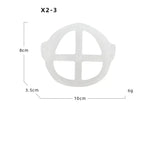 Three-dimensional disposable protective 3D mask stereo bracket - EX-STOCK CANADA