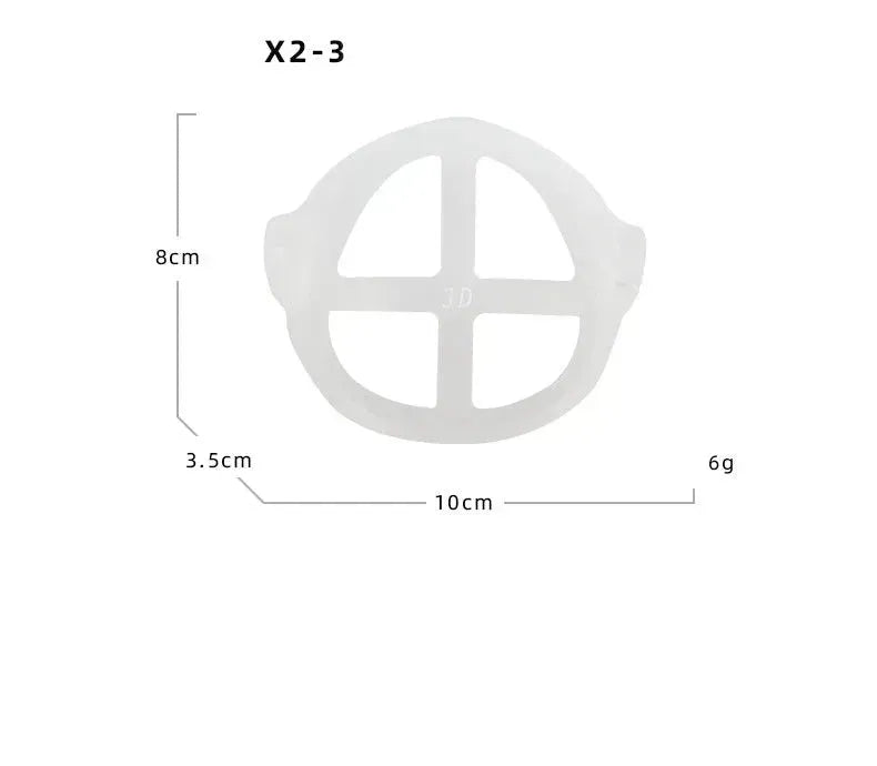 Three-dimensional disposable protective 3D mask stereo bracket - EX-STOCK CANADA
