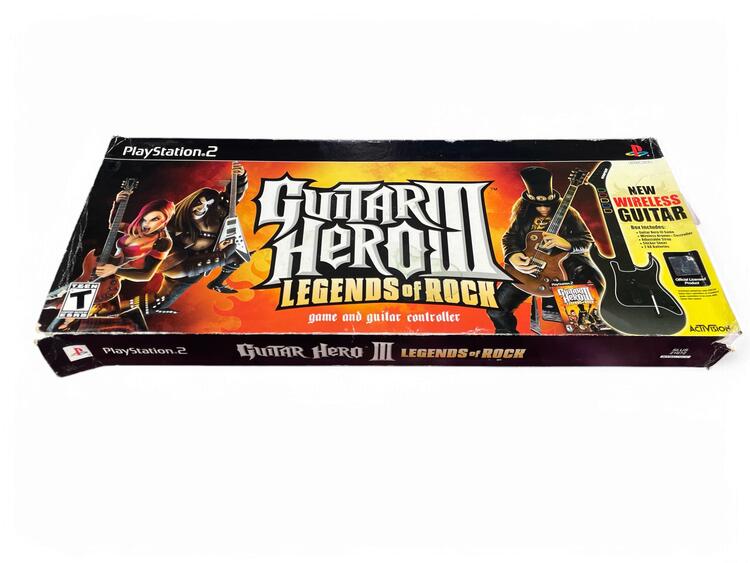 Guitar Hero III - Legends of Rock - Paquete PS2