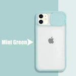 Frosted frame lens Silicone phone case