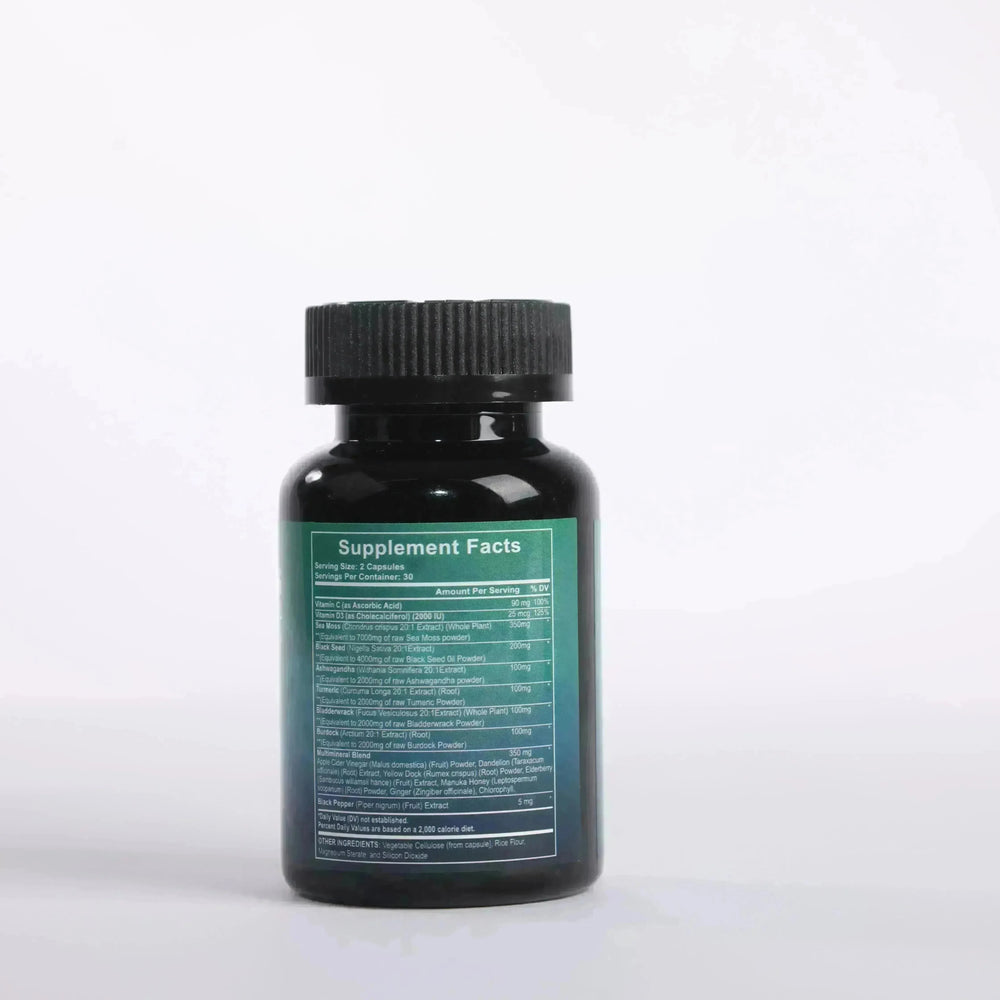 Tumeric Black seed oil sea moss - EX-STOCK CANADA