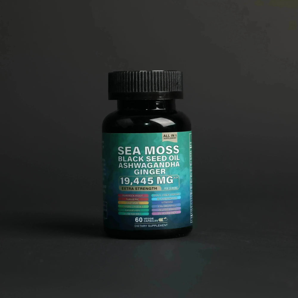 Tumeric Black seed oil sea moss - EX-STOCK CANADA