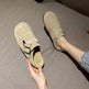Women's Plush Winter Shoes With Genuine Leather | EX-STOCK product gallery photo 8