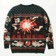 Funny Christmas sweater couple loose jacquard sweater - EX-STOCK CANADA