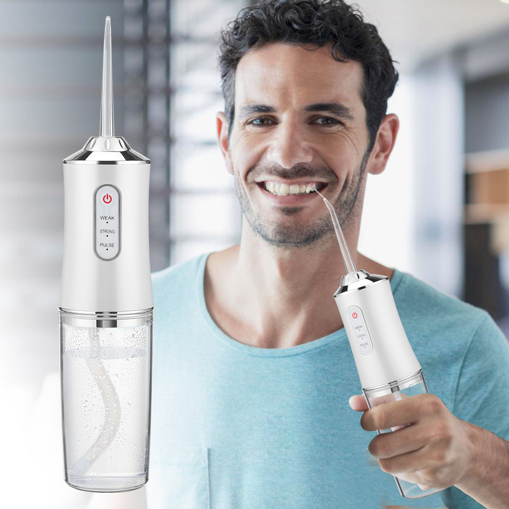 Handheld Electric Water Pick Household 3-speed Water Spray Floss Water Toothpick  EX-STOCK CANADA