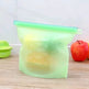 Reusable Silicone food storage bag vacuum sealed bag - EX-STOCK CANADA