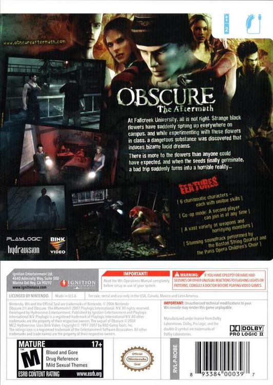 Obscure: The Aftermath 