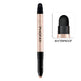 Makeup pen with black cap and rose gold body, branded 'PHOFAY', on a white background.