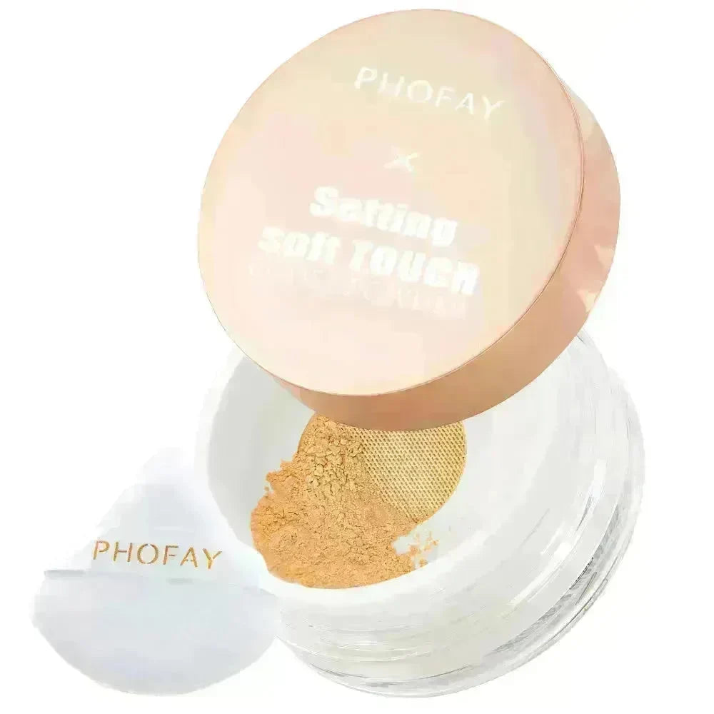 PHOFAY Soft Touch Loose Setting Powder Smooth Long Lasting Makeup - EX-STOCK CANADA