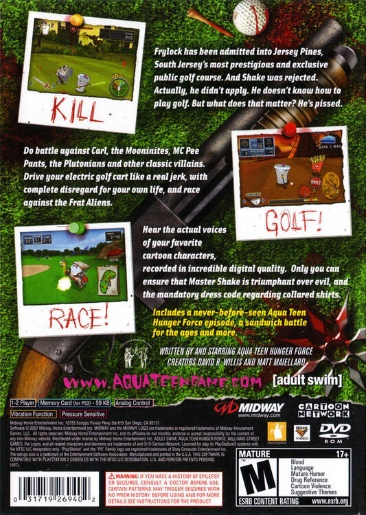 Aqua Teen Hunger Force Zombie Ninja Pro-Am 