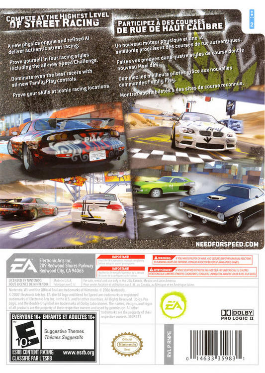 Need for Speed: ProStreet 