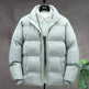 Winter Cotton padded Velvet Thick Stand Collar Rain Puffer Jacket for men - EX-STOCK CANADA