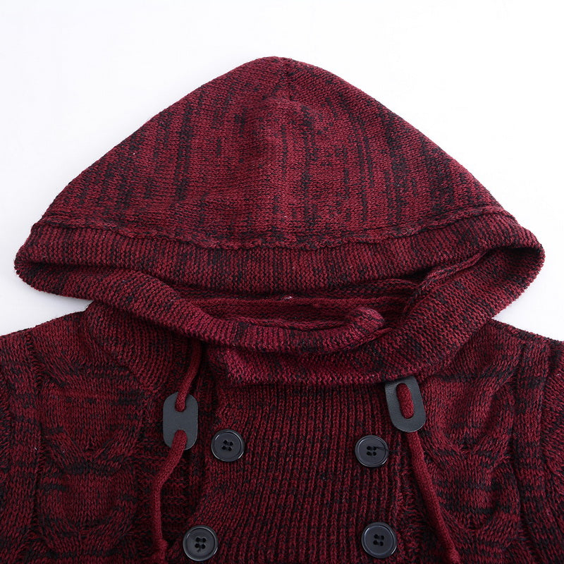 Turtleneck hooded sweater EX-STOCK Canada 