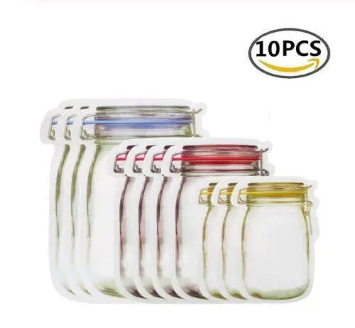 Reusable Snack Bag Biscuit seal Bag - EX-STOCK CANADA