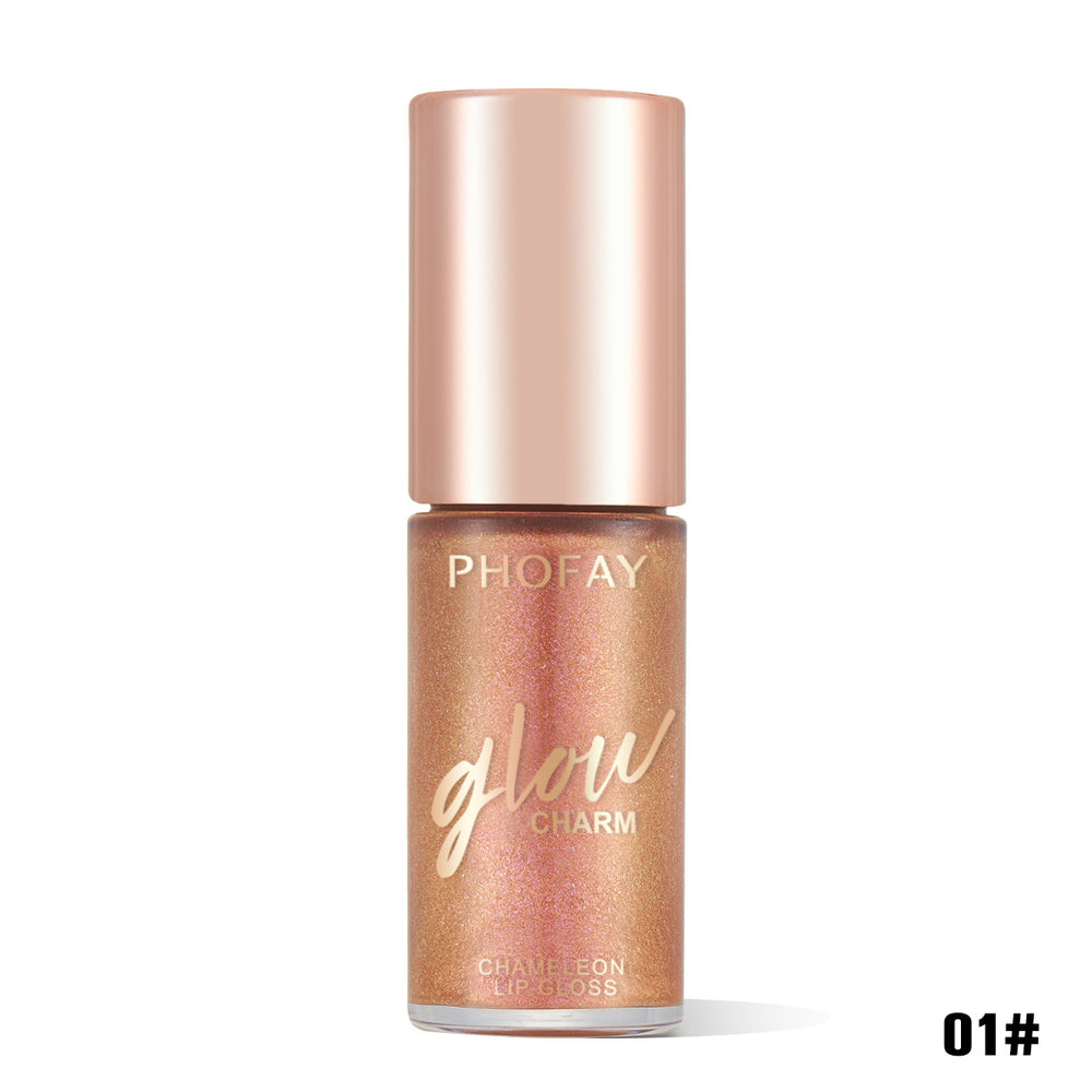 PHOFAY Moisturizing Shimmer Lip Gloss – 7.5ml (6 Shades + Sets)