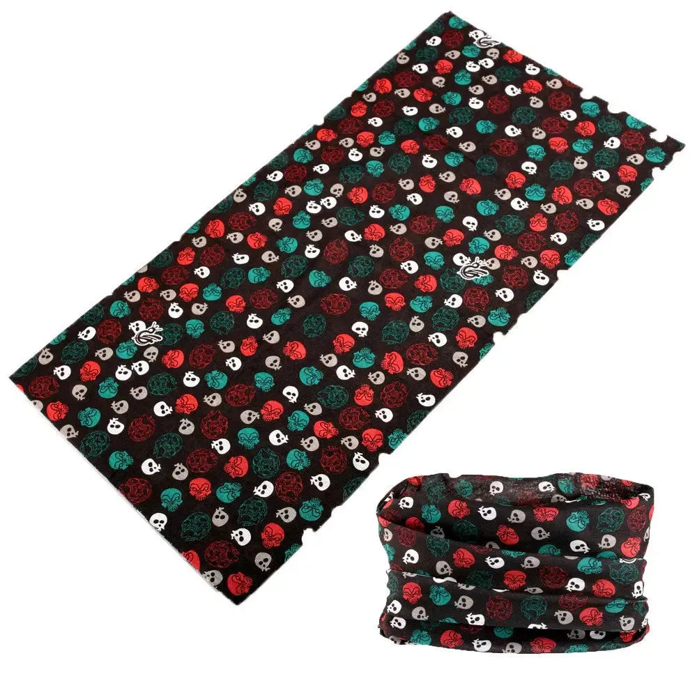 Outdoor Sun Protection Seamless Magic Riding Bandana Scarf Neck Gaiter - EX-STOCK CANADA
