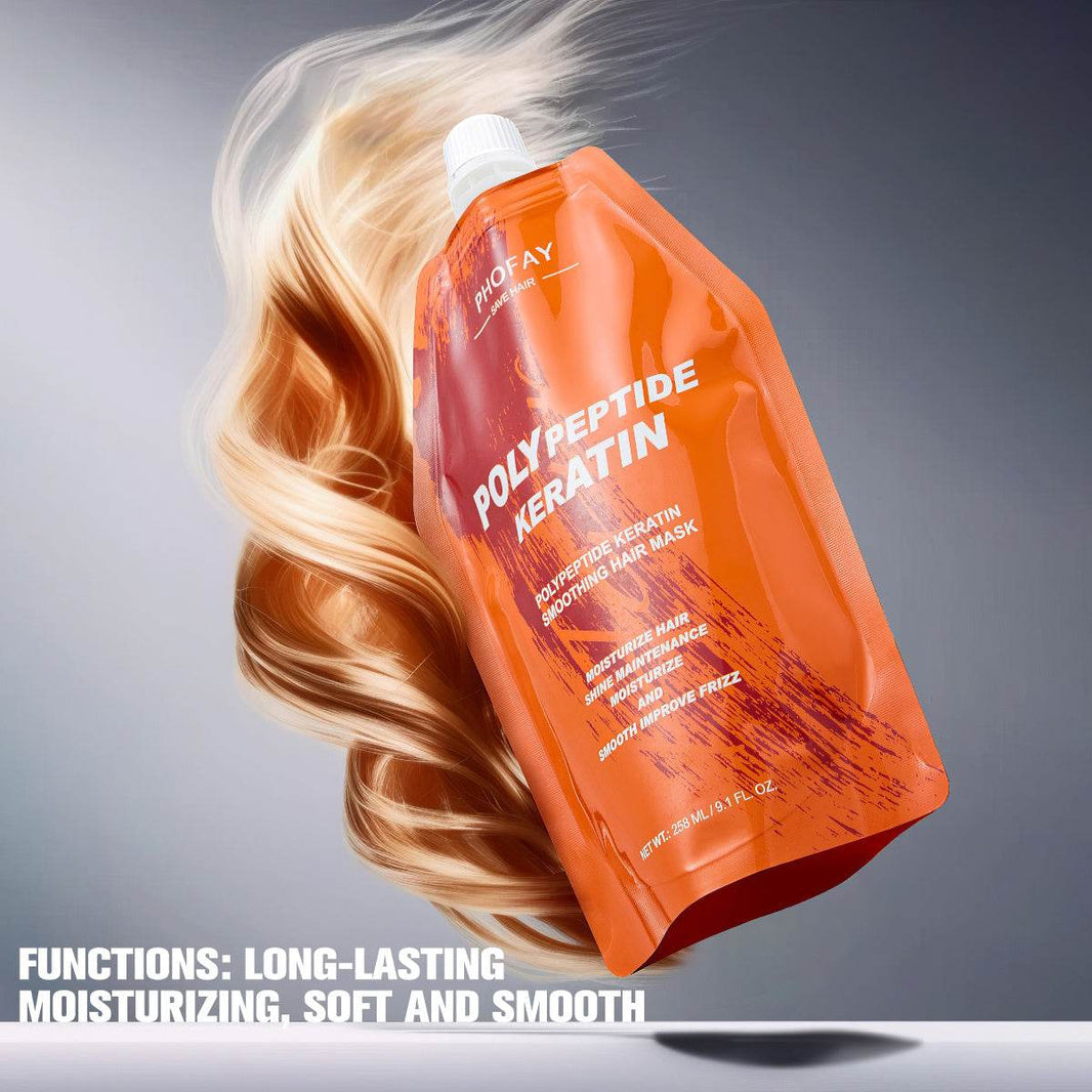 PHOFAY Polypeptide Keratin Smoothing Hair Mask – Burnt Hair Restoration Cream
