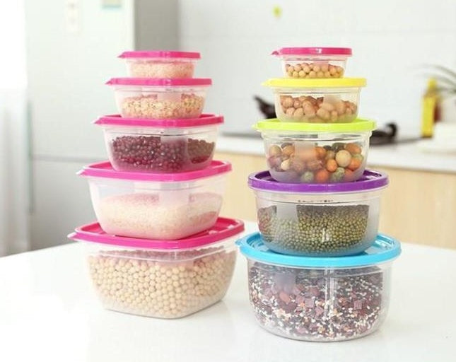 Microwavable Food Storage & Container Stack Set 