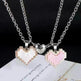 Magnetic Heart-shaped Mosaic Necklace Fashion Personality Couple Love Necklace For Valentine's Day - EX-STOCK CANADA