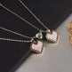 Magnetic Heart-shaped Mosaic Necklace Fashion Personality Couple Love Necklace For Valentine's Day - EX-STOCK CANADA