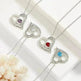 Love Necklace With Rhinestones And Letters Fashion Personality Heart-shaped Necklace Valentine's Day Gift - EX-STOCK CANADA