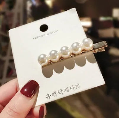 Elegant Pearl Bling Hair Clip - EX-STOCK CANADA