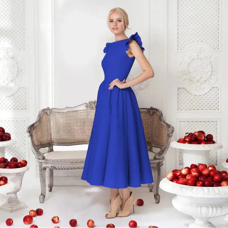 11 colors women's summer dress Vintage sleeveless elegant and Sexy dress, wedding party, dress Women dresses - EX-STOCK CANADA