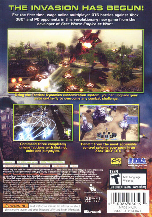 Universe at War: Earth Assault 