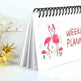Cartoon tearable week planner - EX-STOCK CANADA