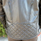 Unik International Men's Reflective Stripe Motorcycle Jacket 