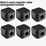 Under  Desk Cable Management System Wire Magnetic Cable Organizer