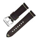 Discoloring Oil Wax Top Layer Cowhide Watch Strap - EX-STOCK CANADA