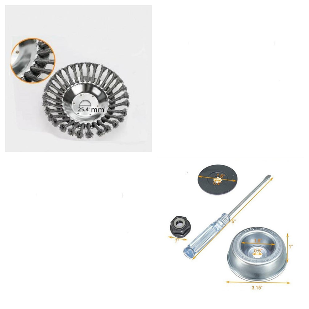 Direktverkauf ab Werk: Drahtrost-Entfernung Rasentraktor Rasentraktorkopf Rasentraktor-Unkrautkopf Rasentraktor-Unkrautfaden-ScheibeEX-STOCK Canada 