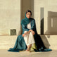 Multi-color Coat Dubai Arabic Chiffon Dress Solid Color Robe - EX-STOCK Canada