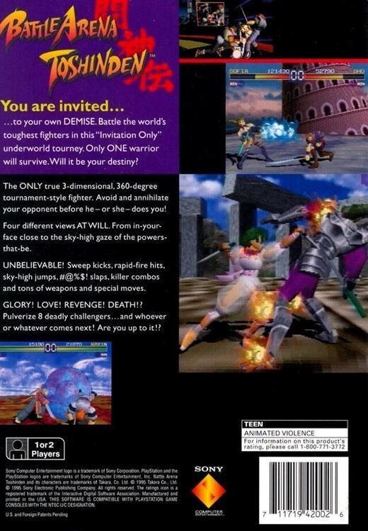 Battle Arena Toshinden 