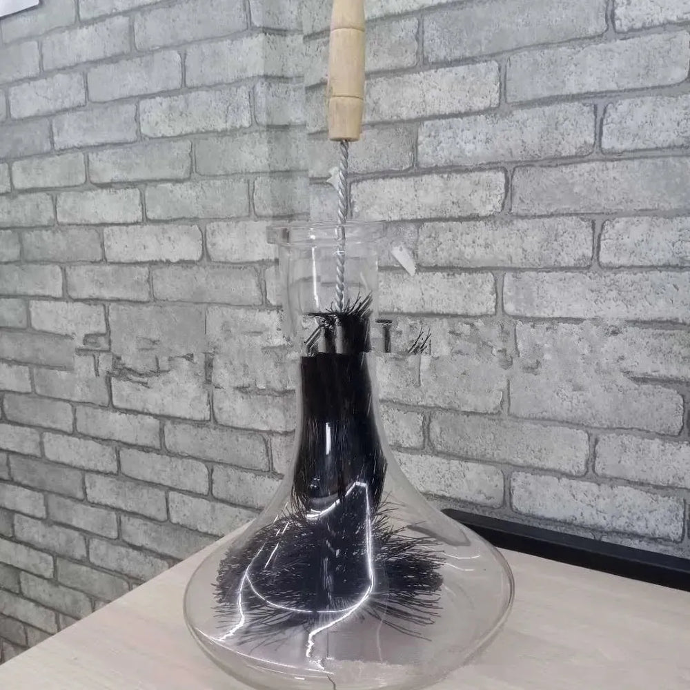 Hookah Glass Bottle Cleaning Brush With Wooden Handle - EX-STOCK CANADA