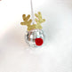 5 Pcs Christmas Silver Disco Mirror Ball With Rope Reflective Mirror Ball Hanging Bright Elk Horns Xmas Ball Ornament For Christmas Tree Birthday Wedding Party Dance Music Festivals Decor Supplies EX-STOCK Canada 
