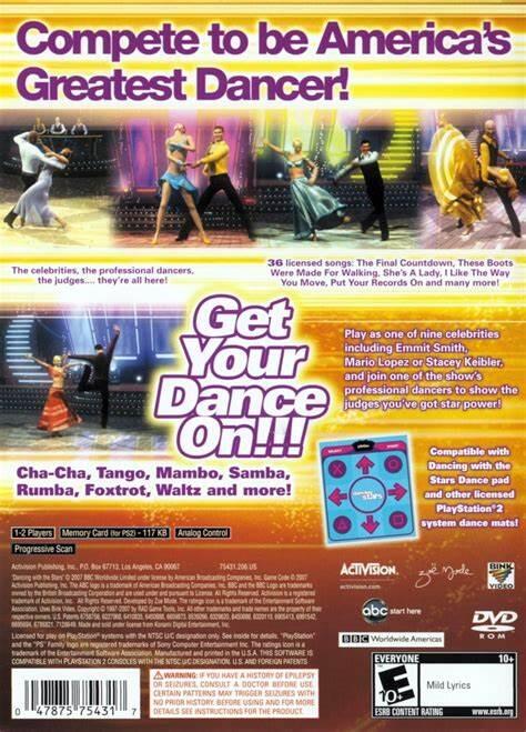 Dancing with the Stars (Mat Dance required but not includes) 