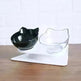 Elevated Double Food Bowl  for Pets Cat Dog Food and water Bowl - EX-STOCK CANADA