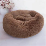 Round Long Hairy Autumn And Winter Nest Pad Cat Mattress