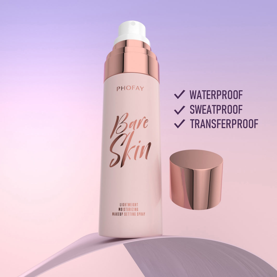 PHOFAY Moisturizing Setting Spray – Long-Lasting Makeup Fixer & Hydrating Mist (100ml)